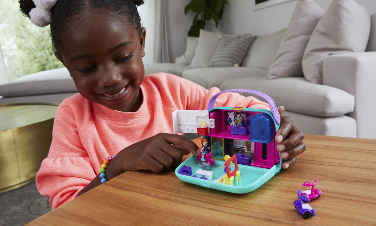 Mattel Polly Pocket Zestaw kompaktowy Galeria handlowa