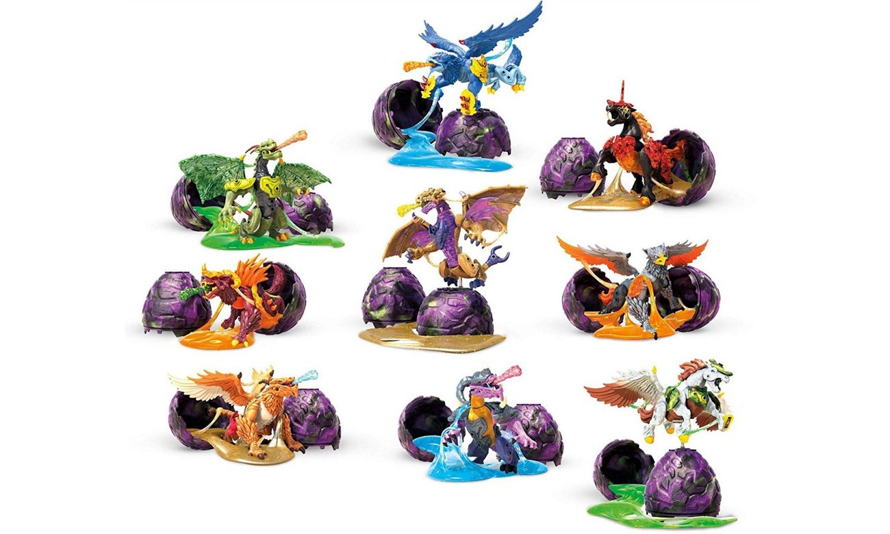 Mattel Breakout Beasts Jajo ze slimem