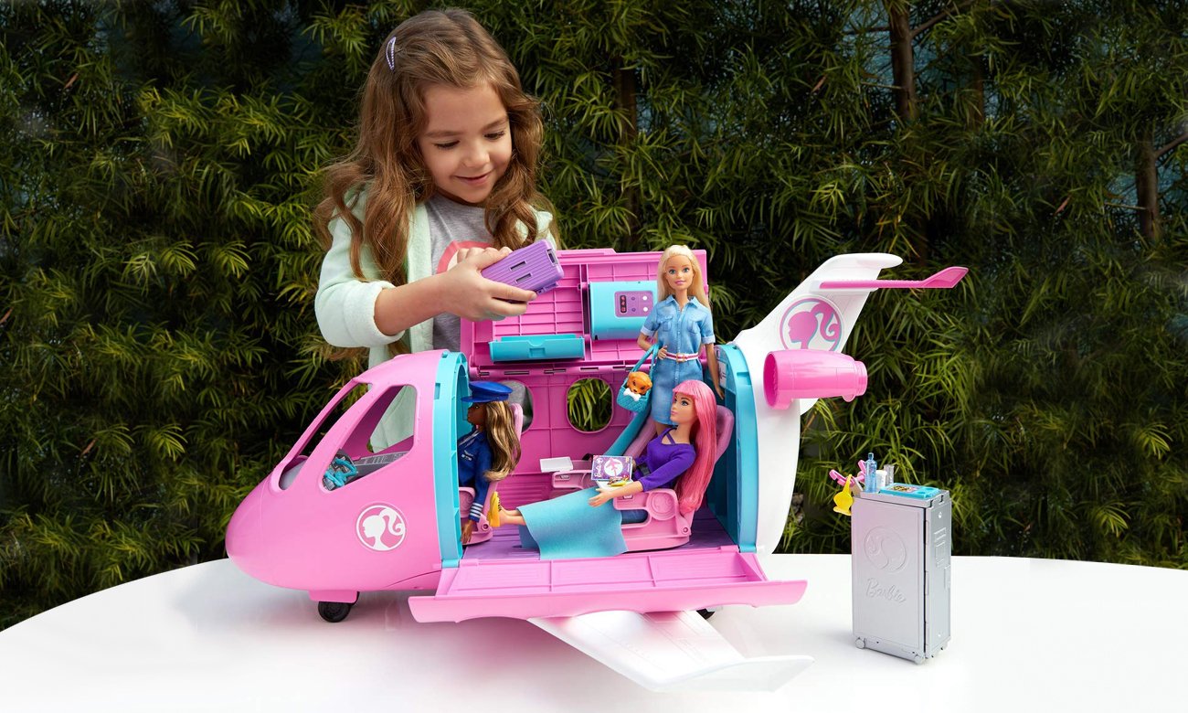 Mattel Barbie Samolot