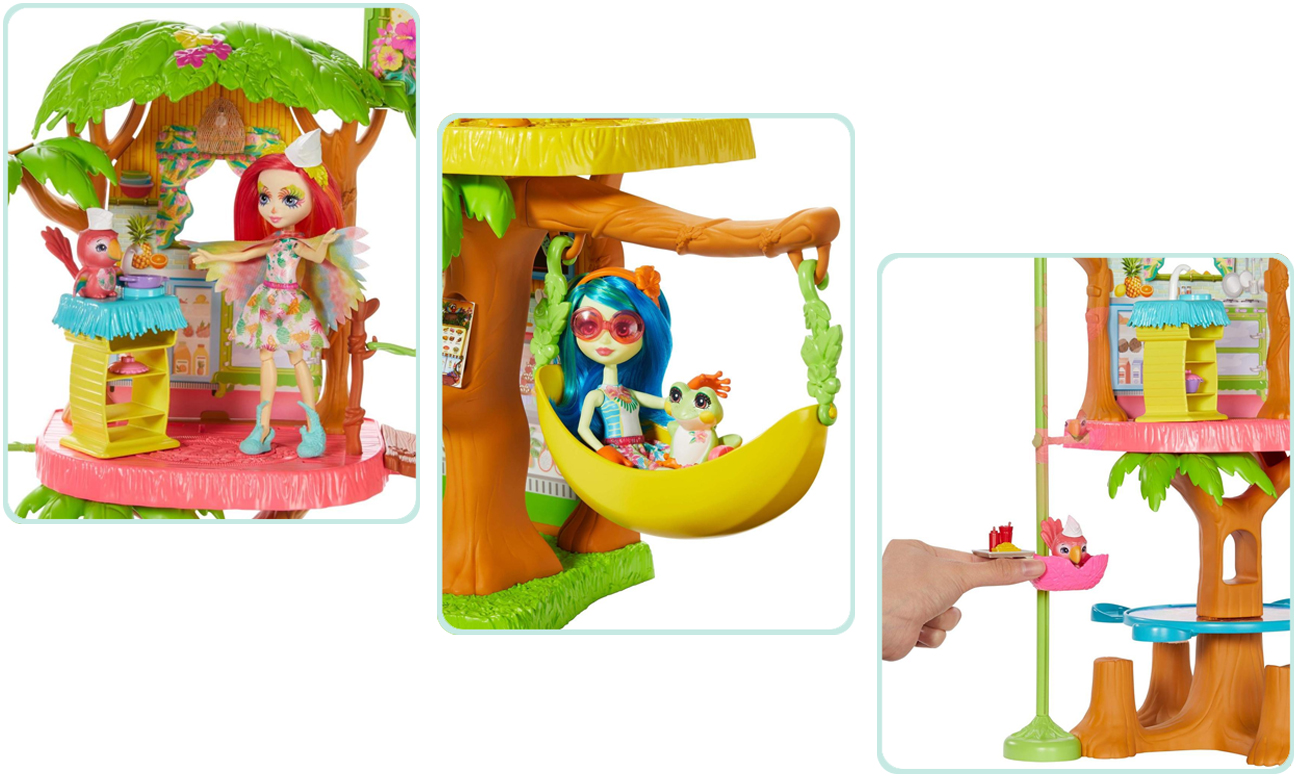 enchantimals kawiarenka zestaw