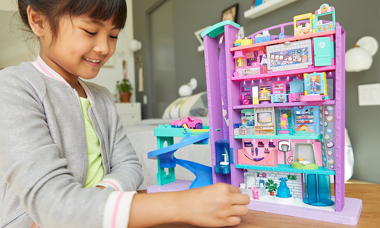 Mattel Polly Pocket Centrum Handlowe Pollyville