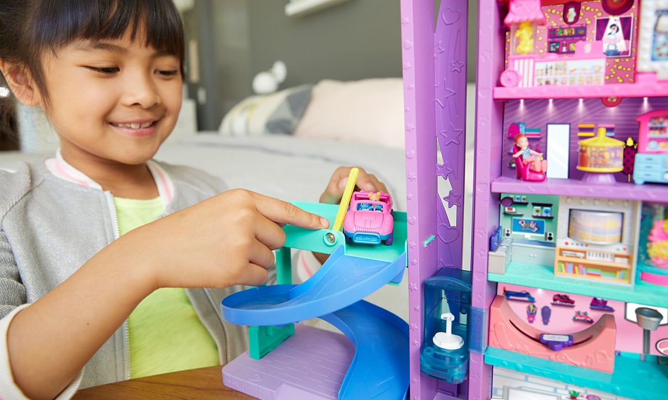 polly pocket sklep supermarket