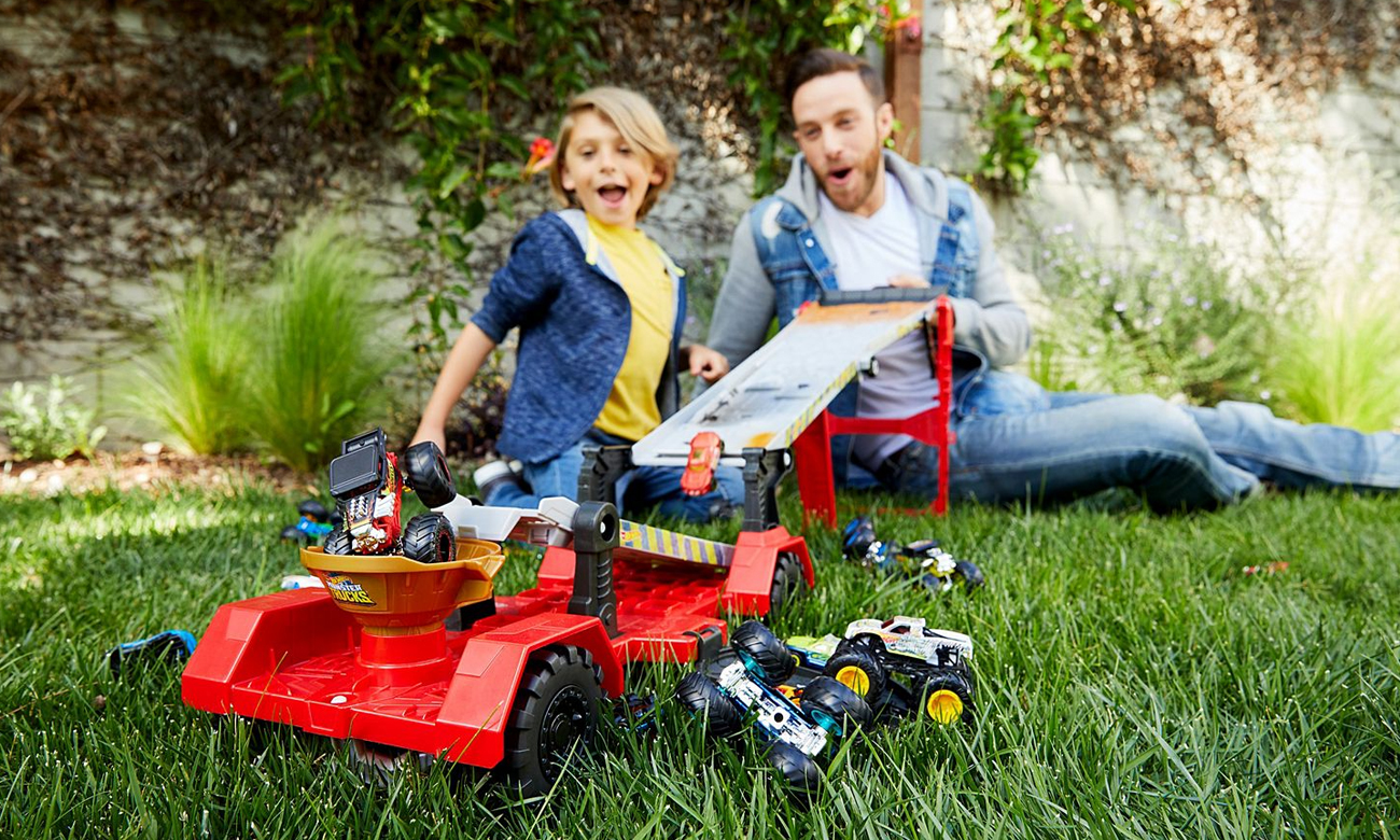 hot wheels monster truck zestaw