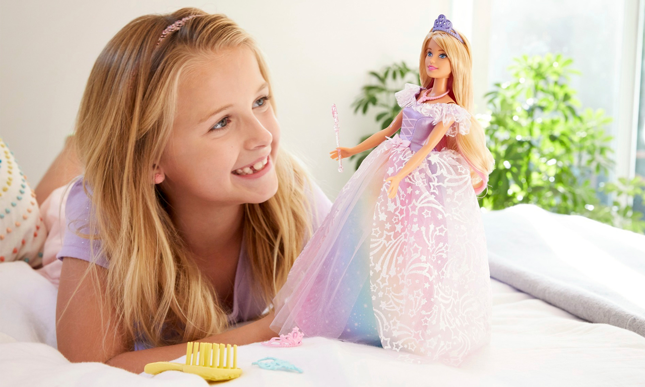 Mattel Barbie Dreamtopia Bajeczna Księżniczka w sukni balowej