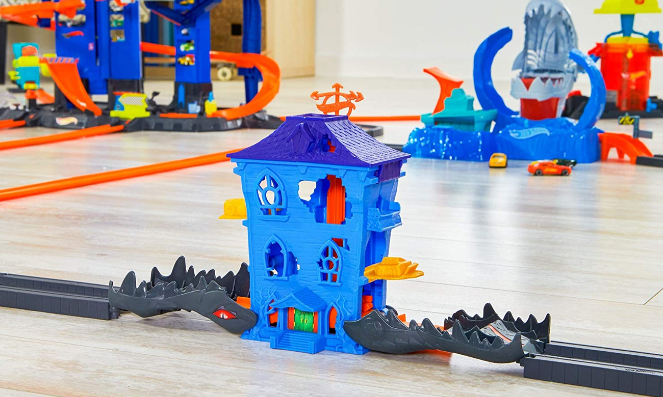 zestaw hot wheels city krokodyl