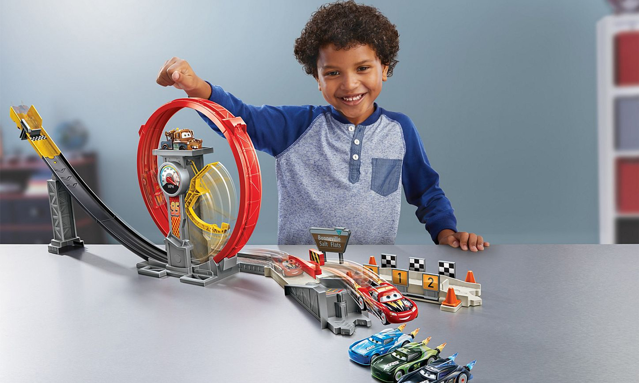 Mattel Disney Cars Superpętla XRS Rocket Racing
