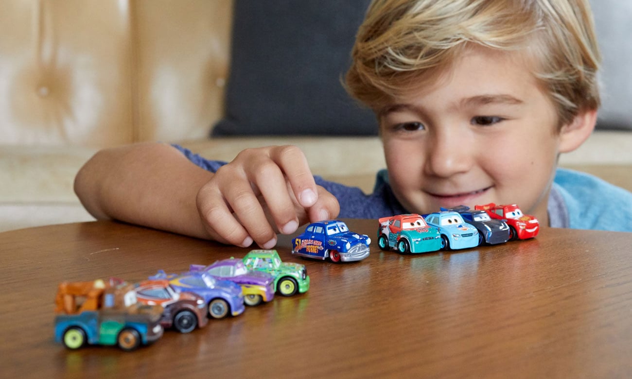 Mattel Cars mikroauta 10pak