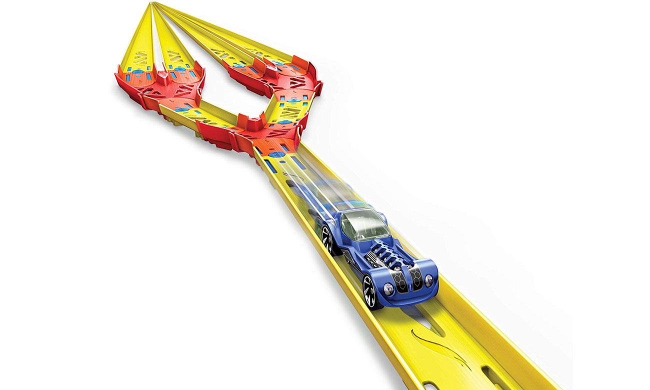 Mattel Hot Wheels Track Builder Zestaw do rozbudowy Split track pack