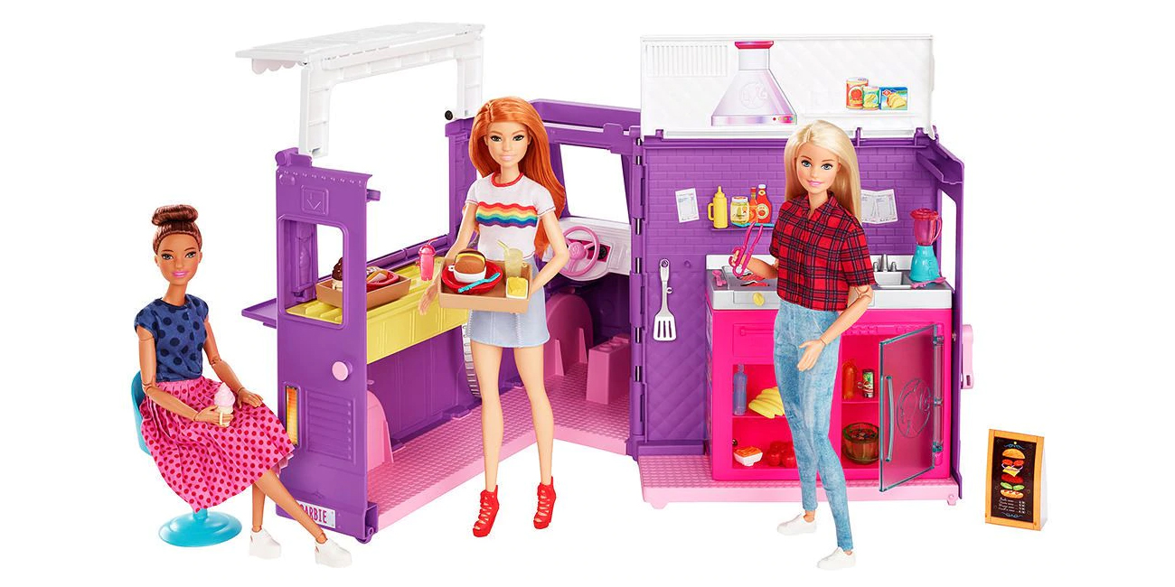 duży domek dla lalek barbie