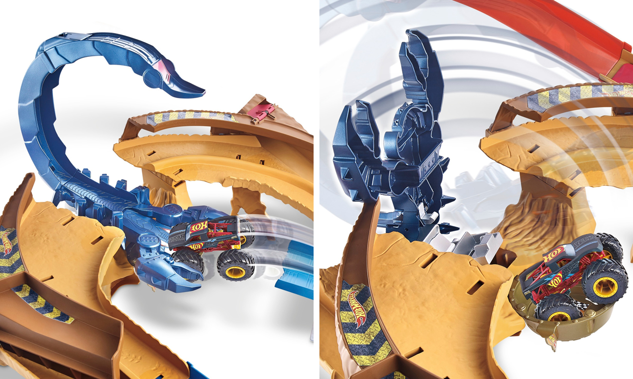 hot wheels mMonster trucks skorpion