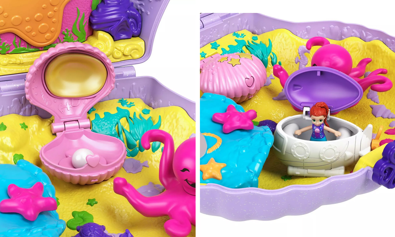 zestaw polly pocket torebka