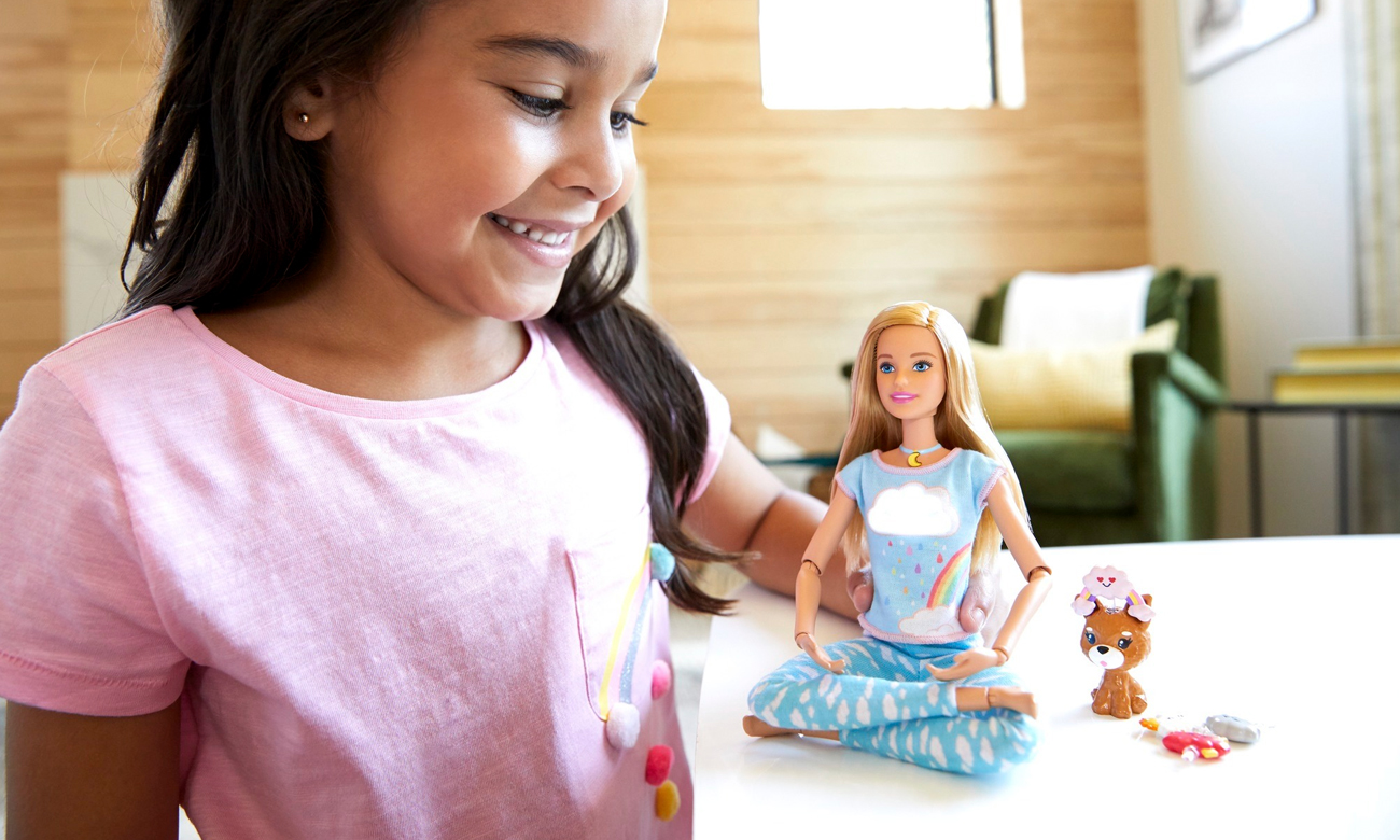 Mattel Barbie Lalka Medytacja z dźwiękiem