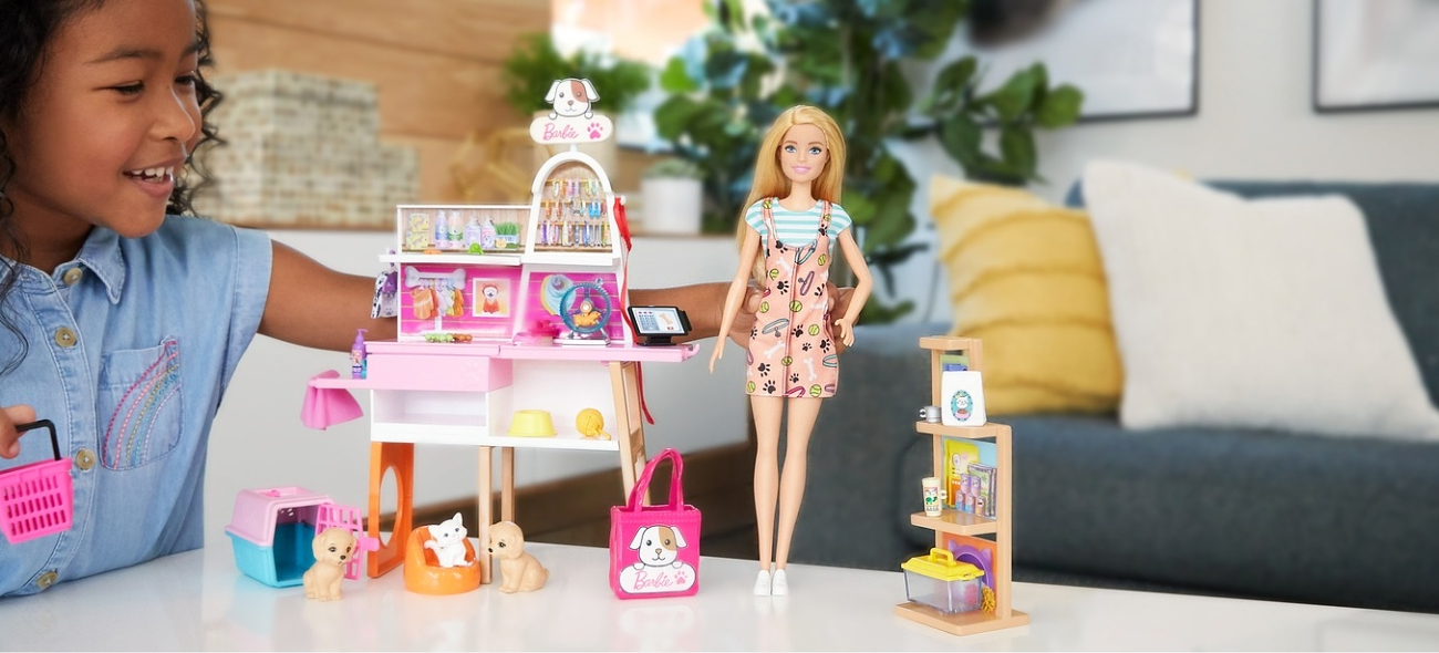 Mattel Barbie Sklepik - salon dla zwierzaków