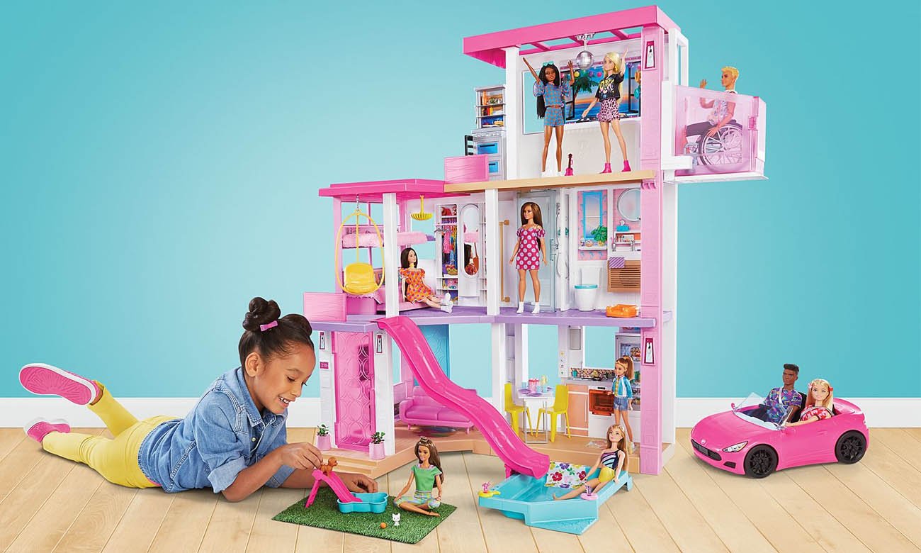 Barbie Dreamhouse Deluxe domek dla lalek GRG93