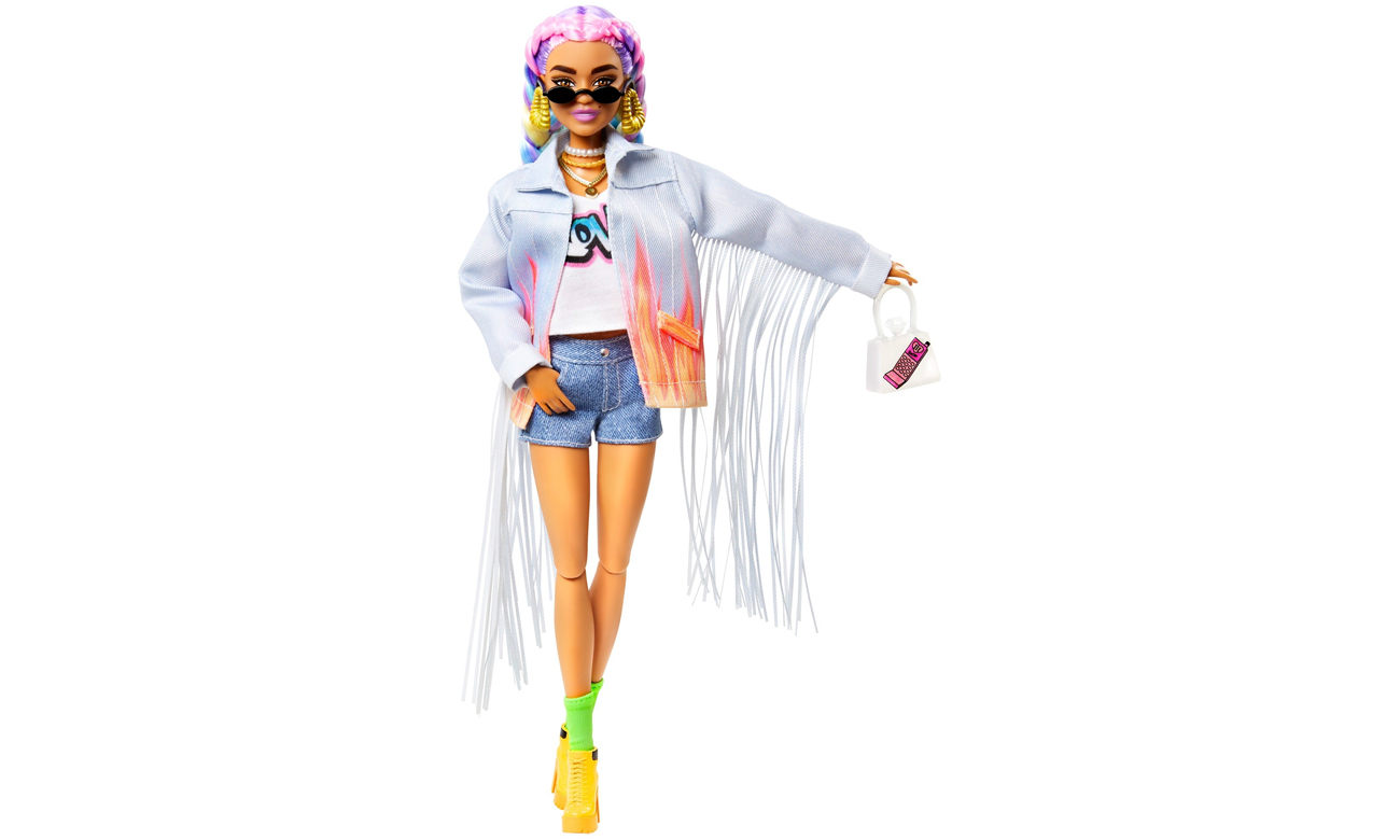 Barbie Fashionistas Extra Moda Lalka z akcesoriami