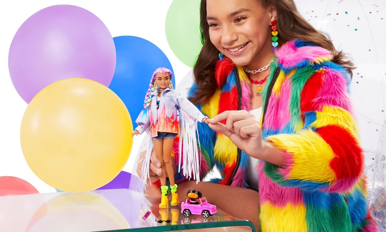 barbie extra lalka ze zwierzątkiem