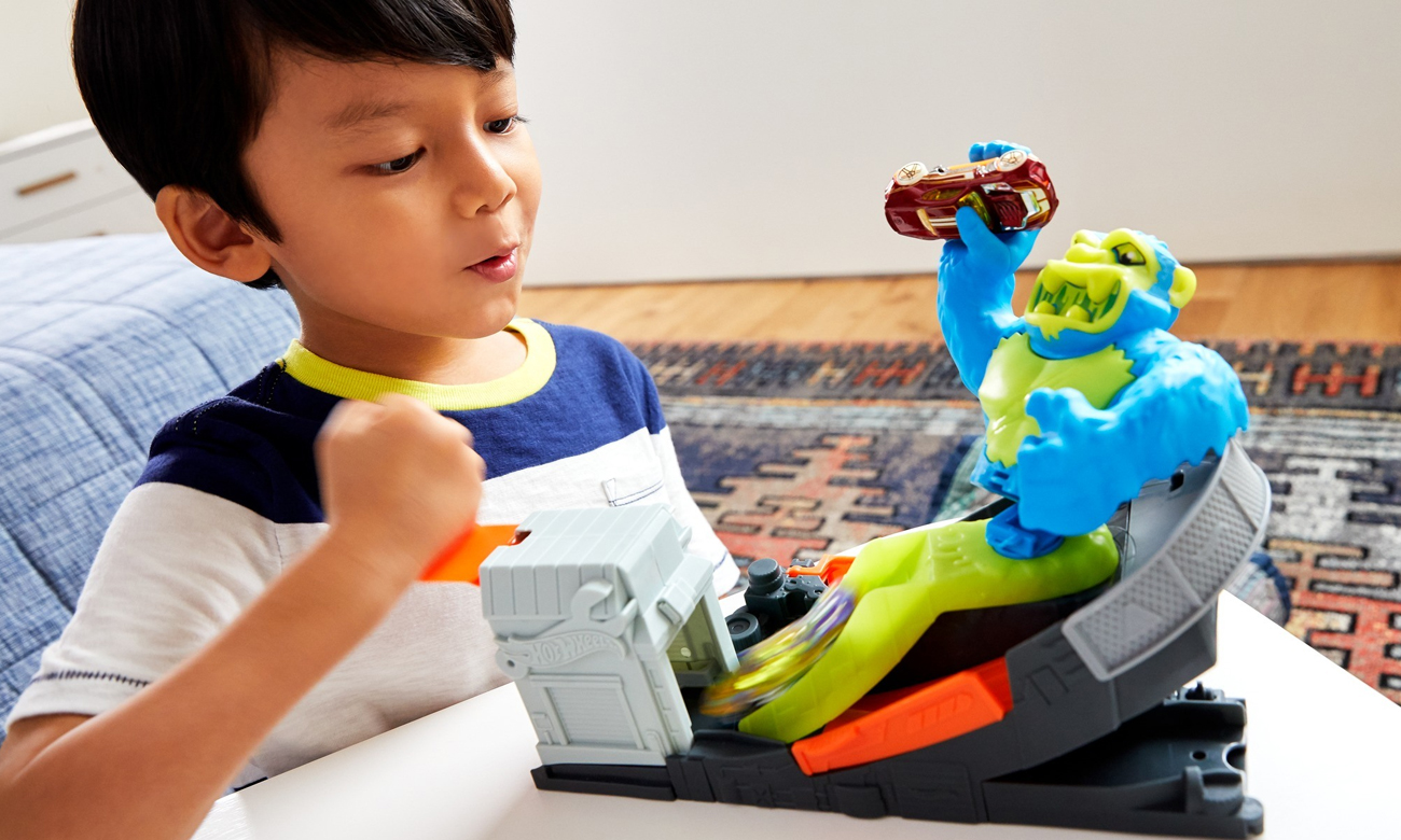 Hot Wheels Atak Goryla Zestaw