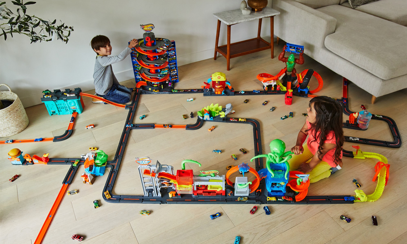 zestaw hot wheels city krokodyl
