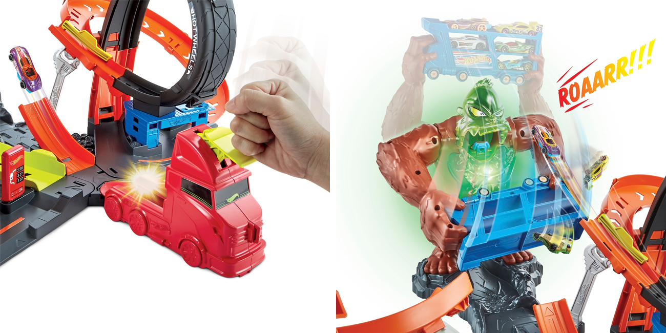 zestaw hot wheels city goryl