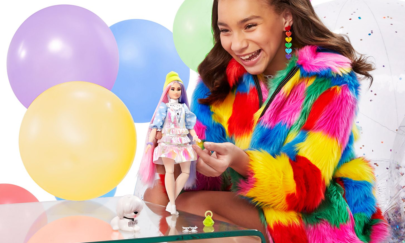 barbie extra lalka ze zwierzątkiem