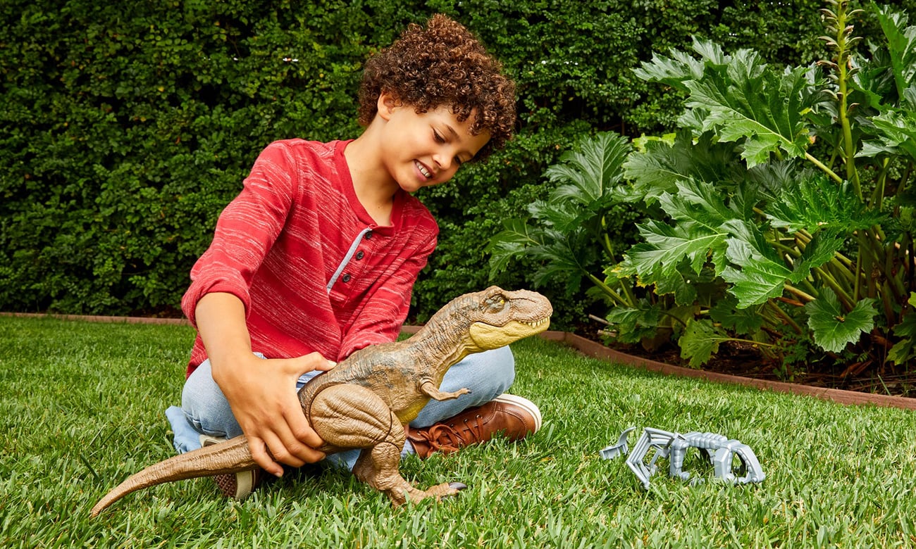 Mattel Jurassic World T-Rex Miażdżący krok