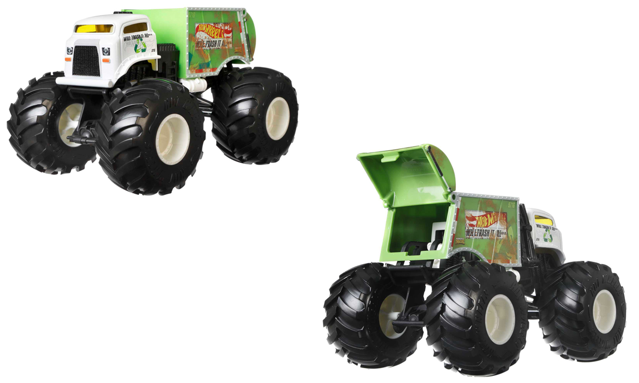 Mattel Hot Wheels Monster Truck Will Trash It