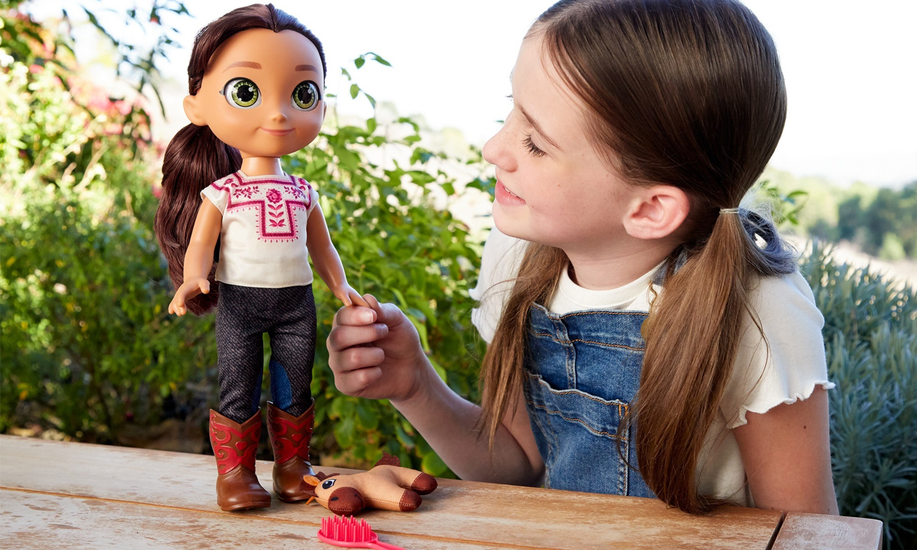 Mattel Mustang: Duch wolności Lucky Duża lalka na dobranoc