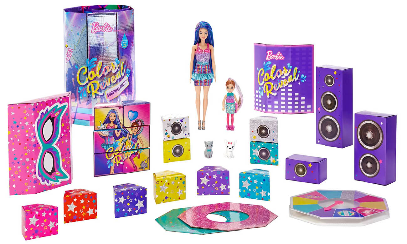Barbie Barbie Color Reveal Impreza GXJ88
