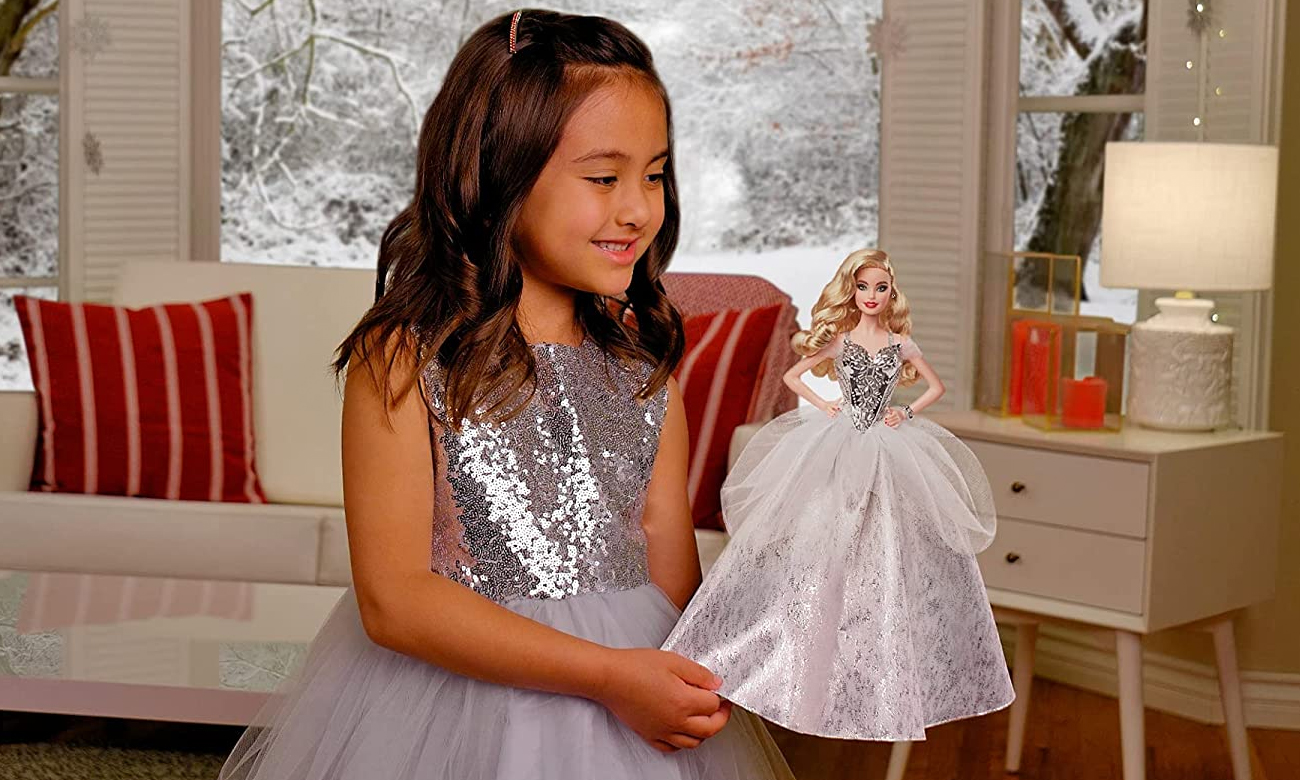 Mattel Barbie Lalka świąteczna 2021 edycja specjalna