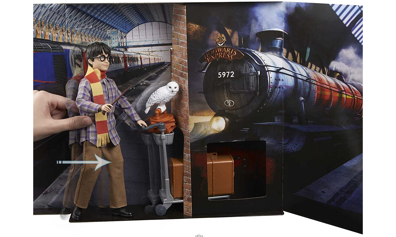 lalka harry potter z akcesoriami