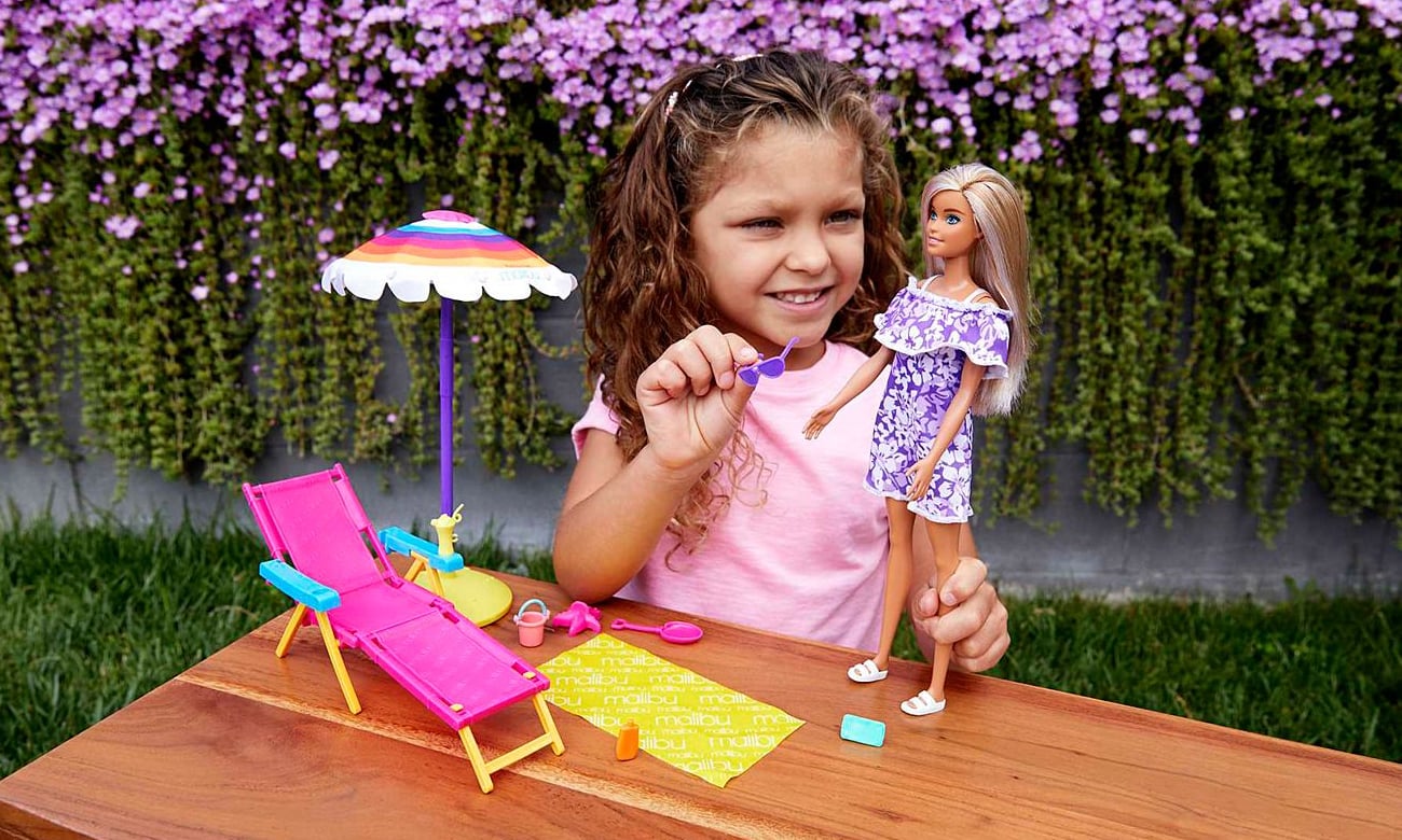 Mattel Barbie Loves the Ocean Zestaw Dzień na plaży
