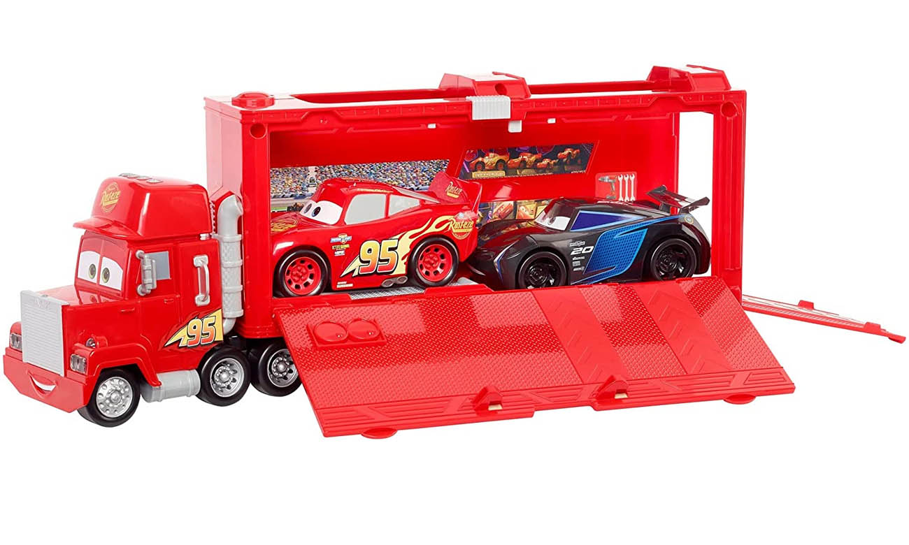 Mattel GYK60 Cars Ciężarówka Maniek Światła i Dźwięki