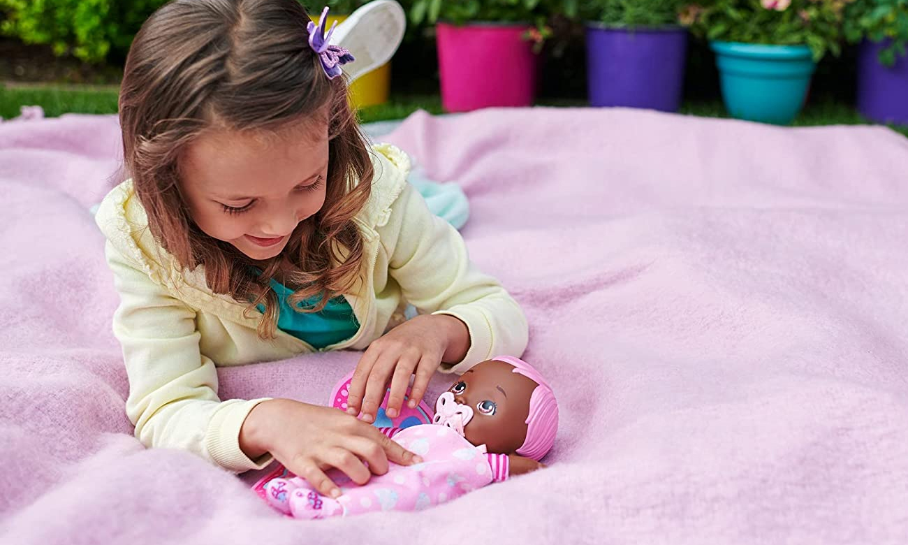 Mattel My Garden Baby Bobasek Różowe Włosy