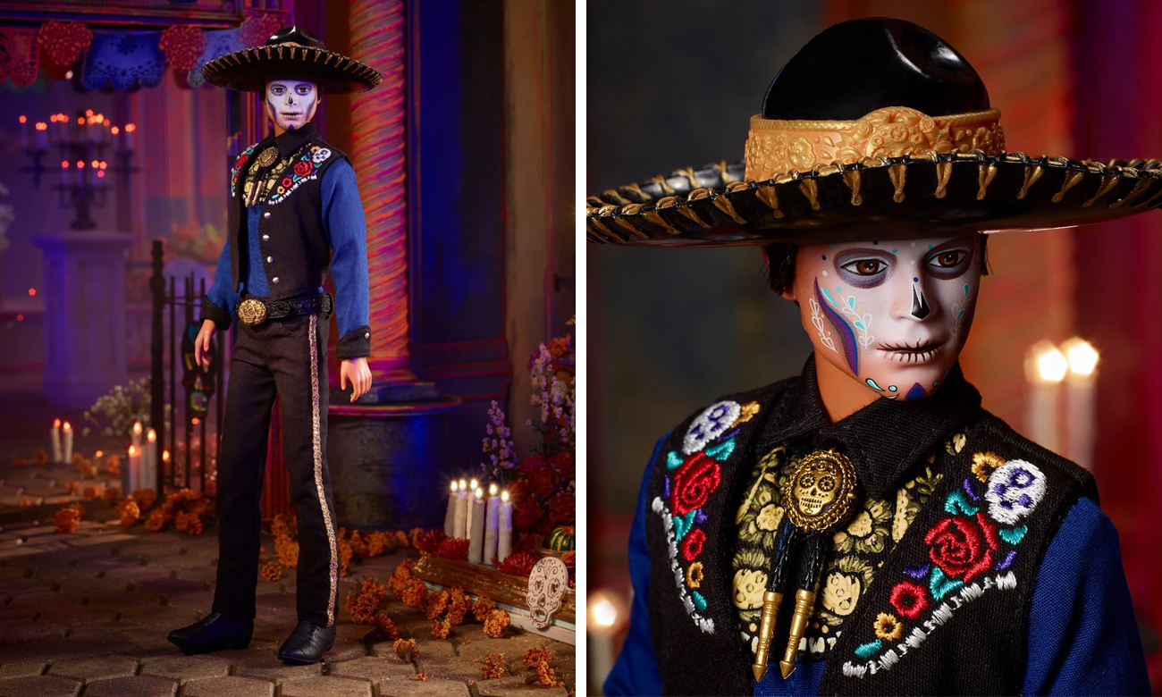 Mattel Dia de Muertos Ken Lalka kolekcjonerska 2022