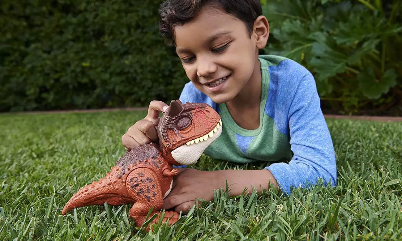 Mattel Jurassic World Karnotaur Toro Dino Gryz