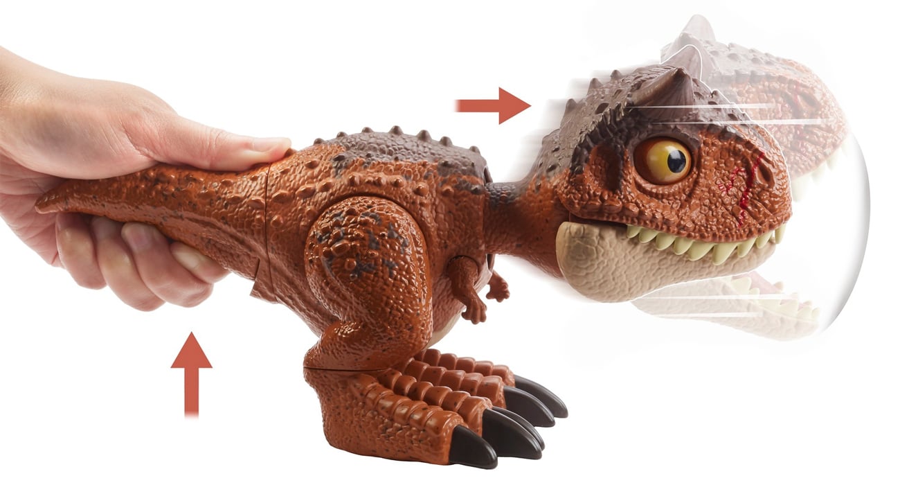 duża figurka dinozaura