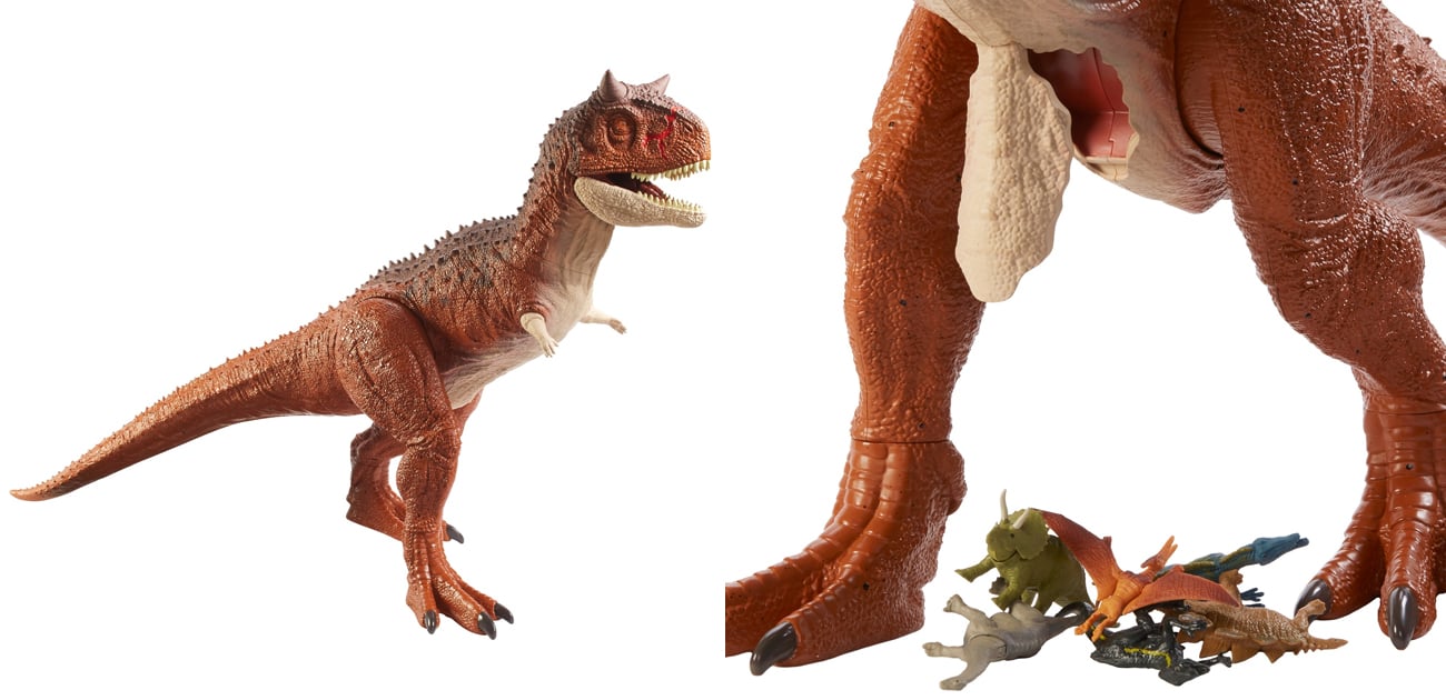 duża figurka dinozaura