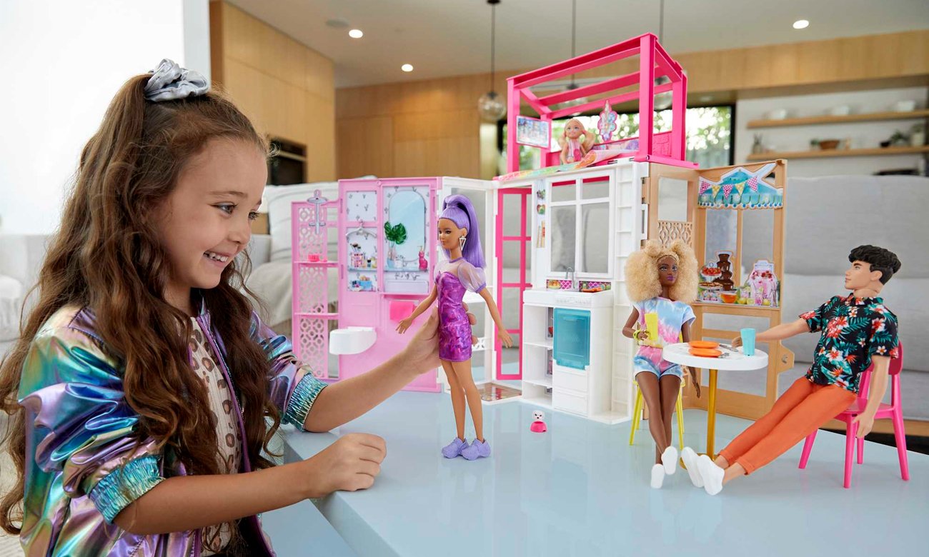 Mattel Barbie Kompaktowy domek dla lalek