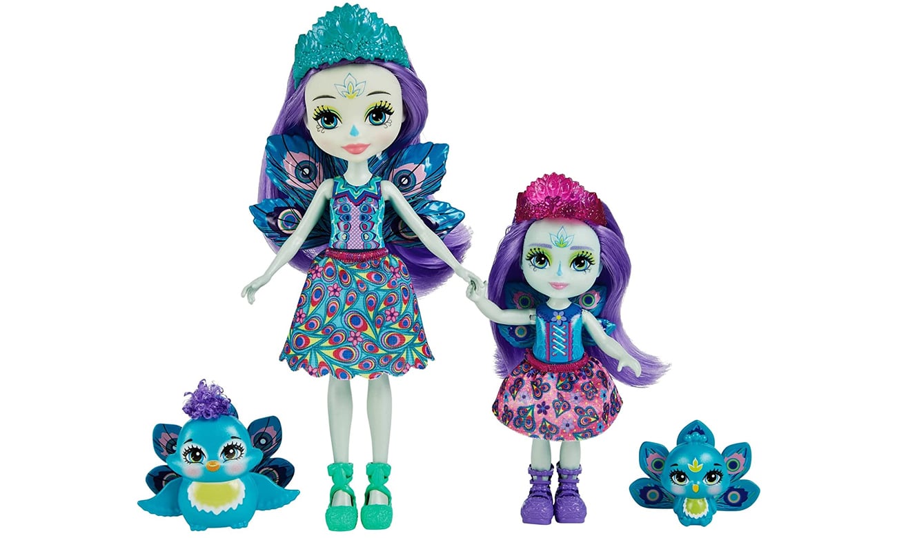 Mattel Enchantimals Patter i Piera Peacock 2-pak