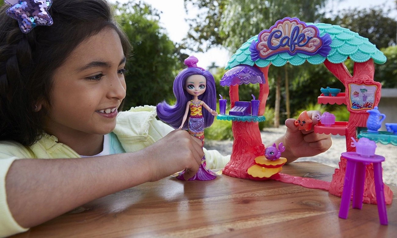 Mattel Enchantimals Podwodna kawiarnia