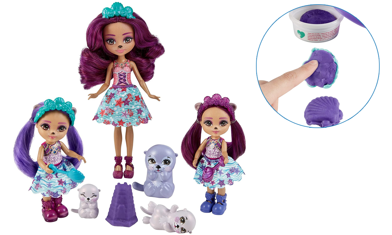 lalka enchantimals foczka