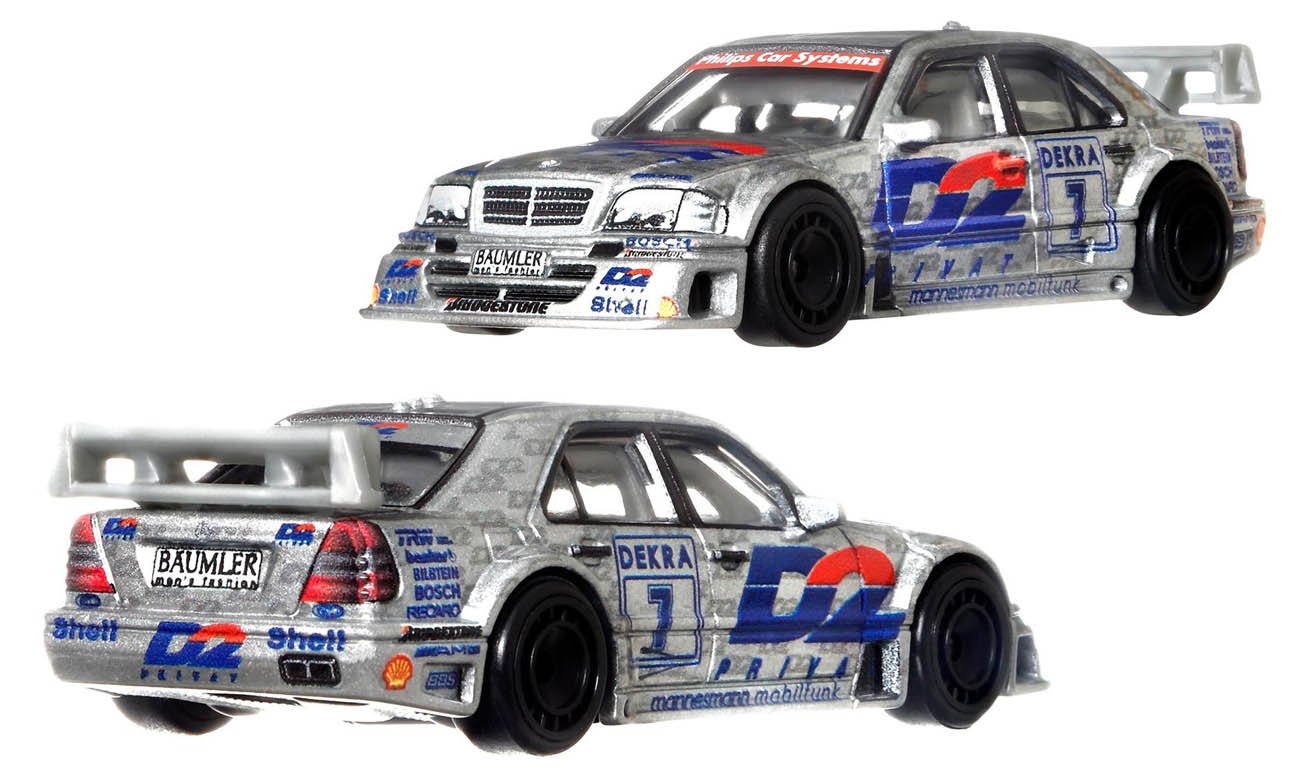 Mattel Hot Wheels Premium Kultowe Auta Mercedes C-Class