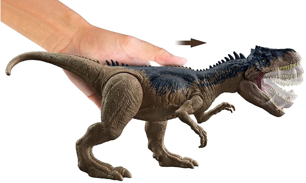 figurka dinozaura z dźwiękiem