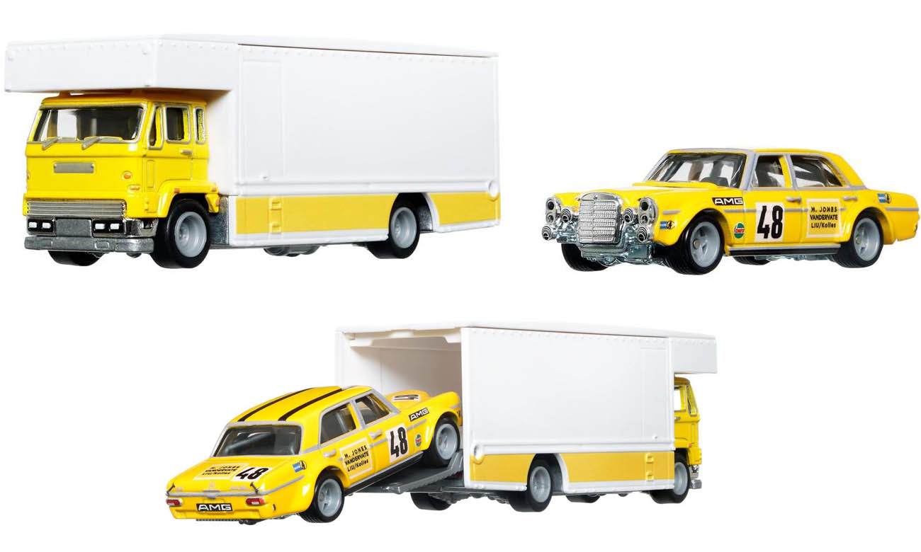 Mattel Hot Wheels Premium Pojazdy transportowe Fleet Flyer