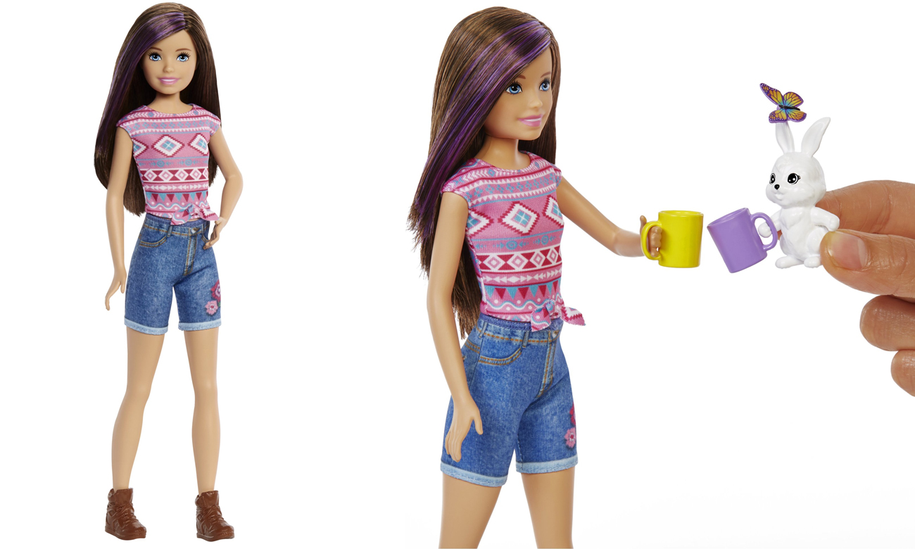 Mattel Barbie Skipper na kempingu