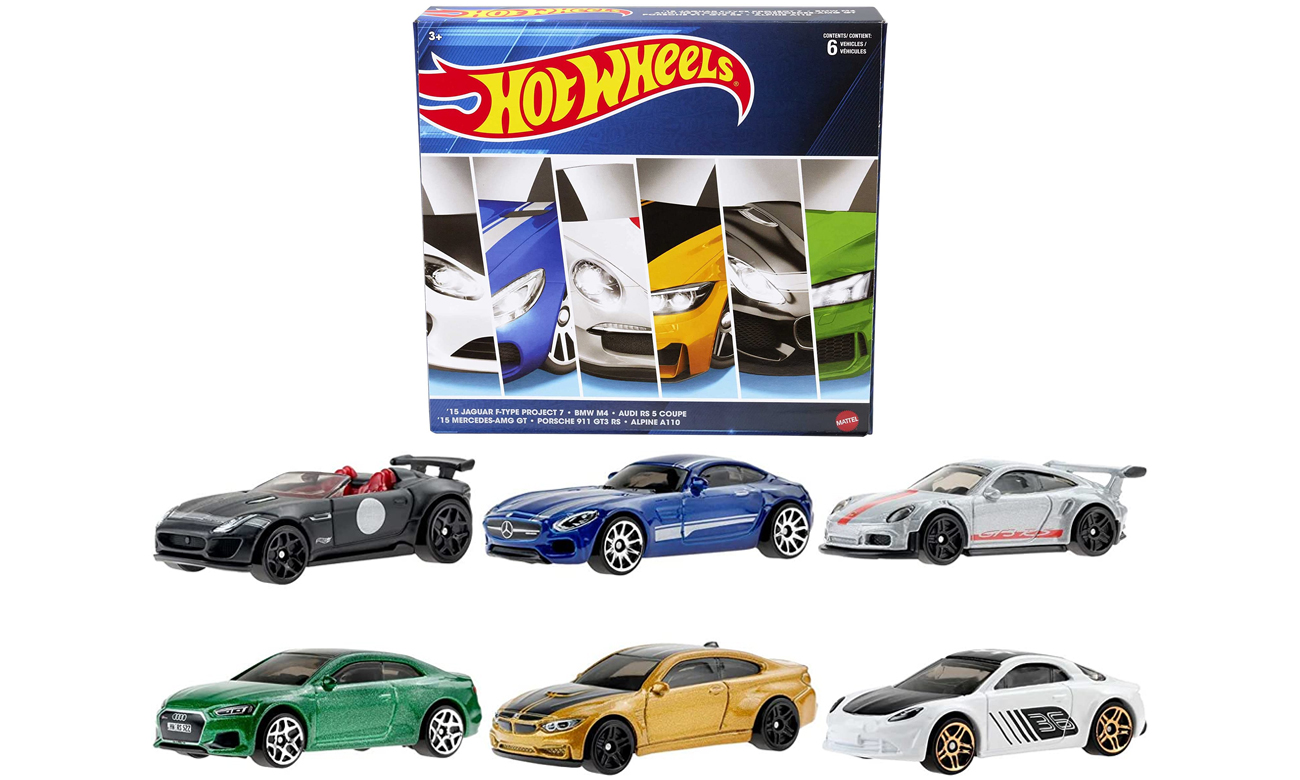 Mattel Hot Wheels Premium Car Culture Multipak 6-pak pojazdów