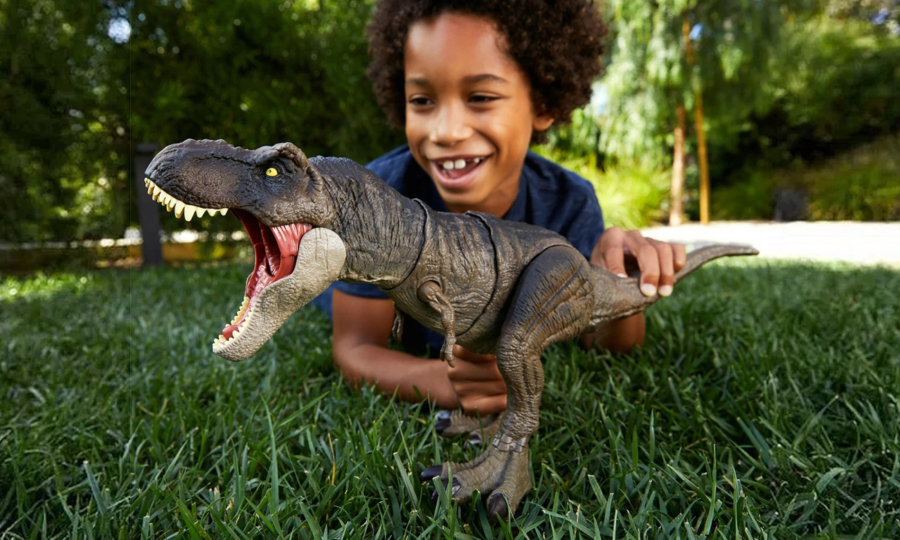 Mattel Jurassic World Tyranozaur Niszcz i pożeraj