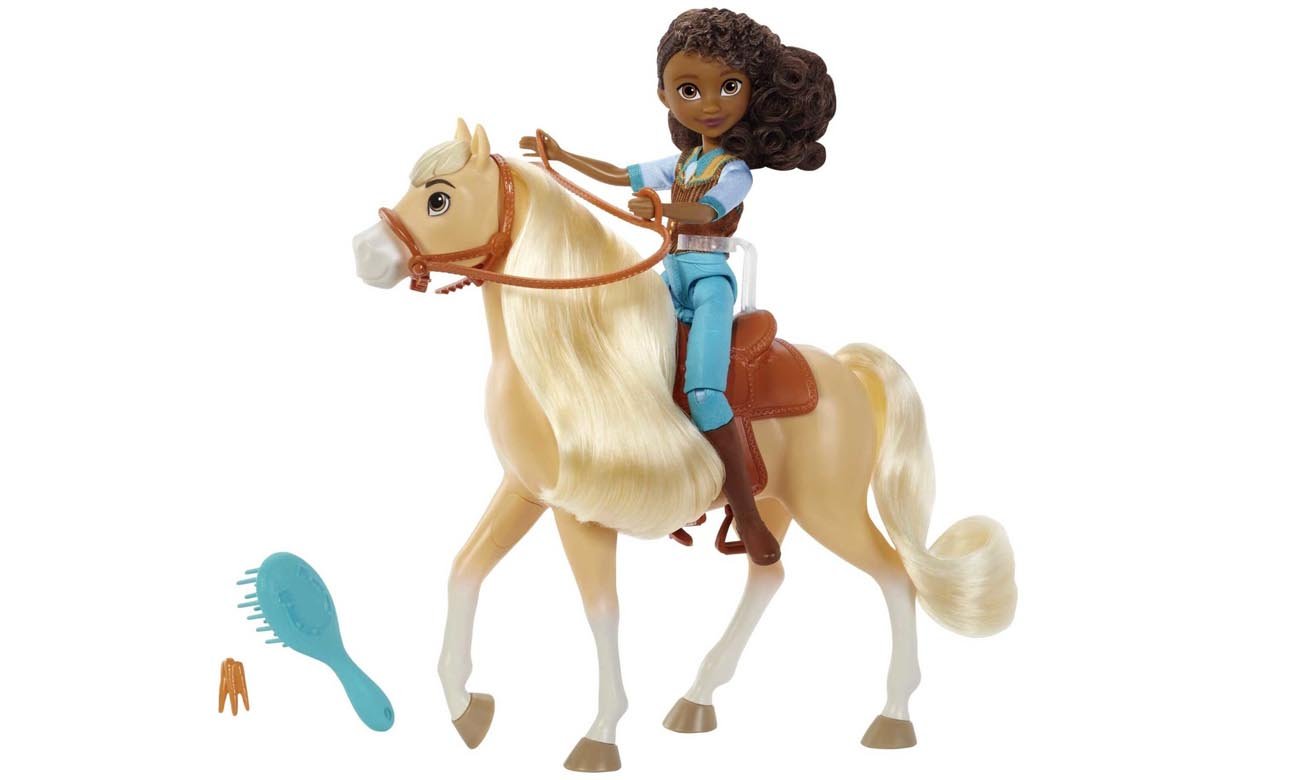 Mattel Mustang: Duch wolności lalka Pru + koń Chica Linda