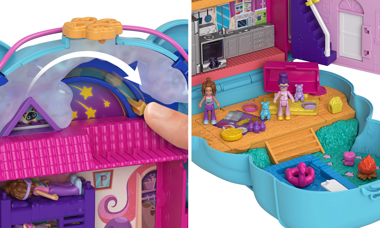 zestaw polly pocket torebka