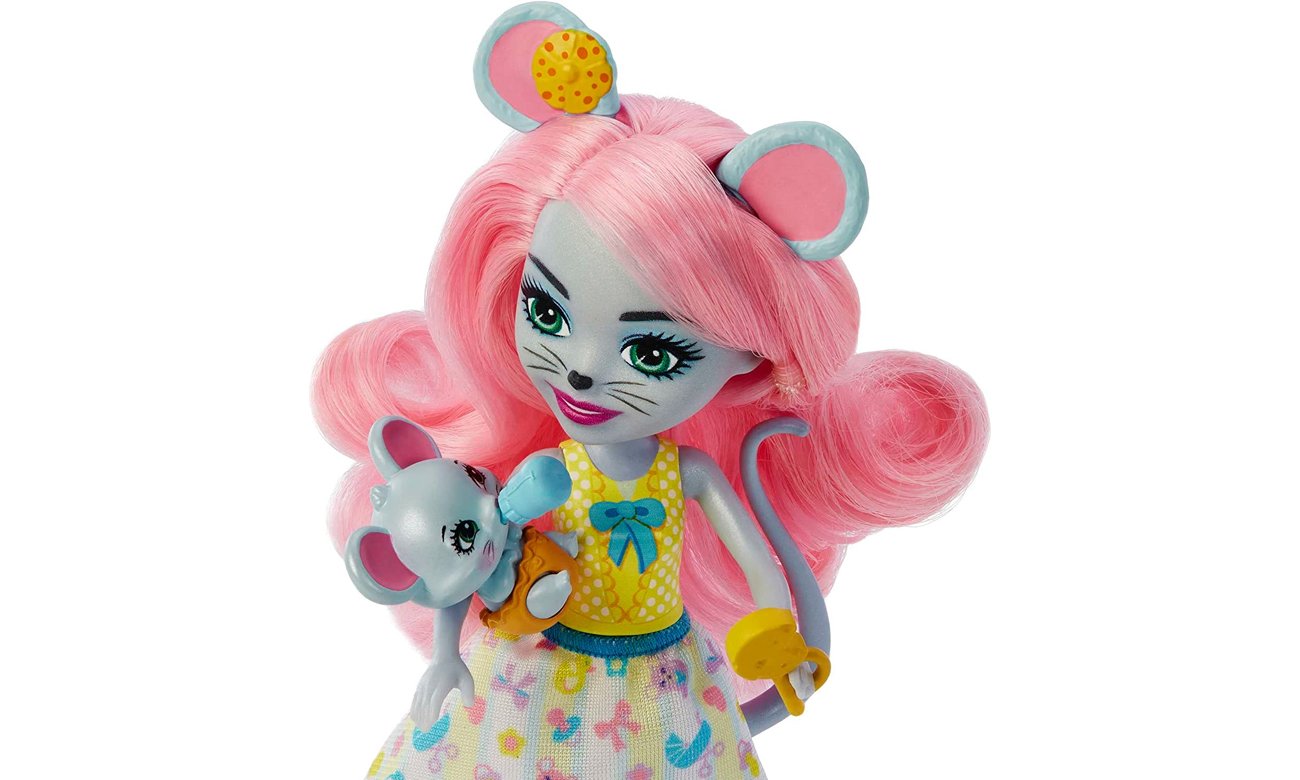 enchantimals lalka myszka
